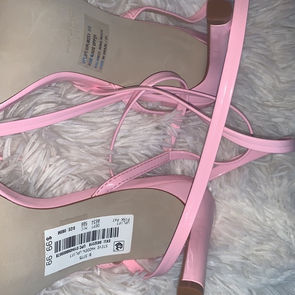 steve madden baby pink lace me up heels steve madden steve madden - Picture 5 of 5